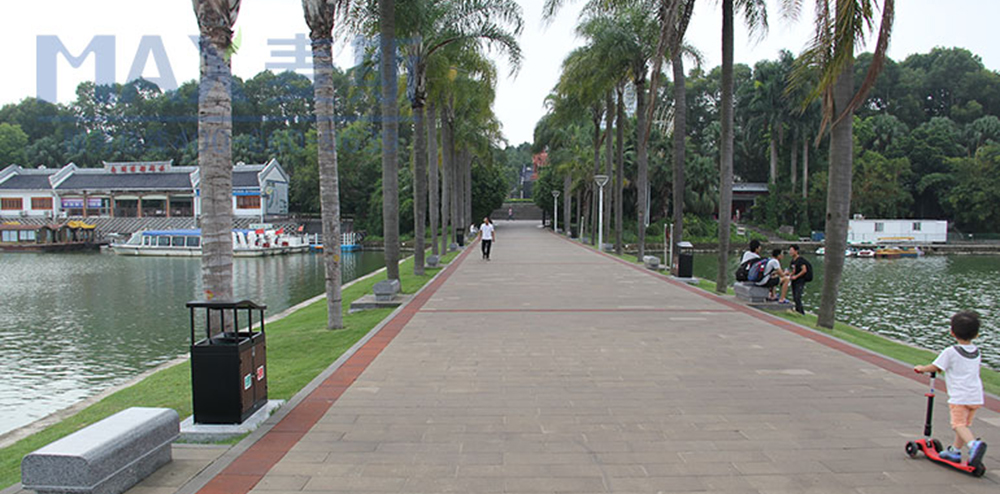 【廣西項(xiàng)目】南湖公園垃圾桶場景攝影（組圖）