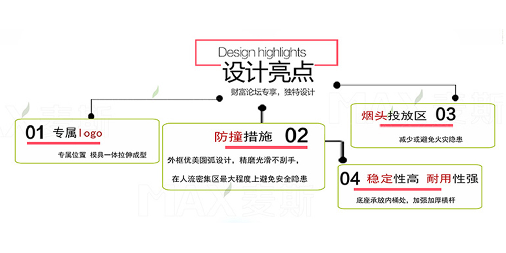 2017廣州財富論壇專用果皮箱